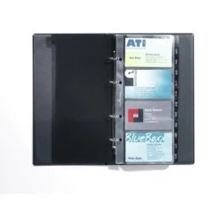 Durable Visitenkartenbuch 2385-58 Visifix, A5, A-Z, Kunststoff, Anthrazit, 4-Ring, Für 200 Karten -Durable 0249e491b619ff5cc0933120bccdd39446158152 visitenkartenbuch durable 2385 58 visifix a5