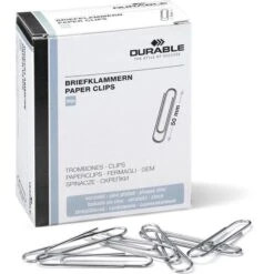 Durable 1224-25 50mm Aktenklammern Glatt