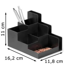 Durable Tisch-Organizer Optimo, Kunststoff, 6 Fächer, Schwarz -Durable 0c58fd468179c1f1192dcdf903860ca527dfdbf6 tisch organizer durable optimo