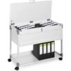 Durable Hängeregistraturwagen 3787-10 Multi, Für 100 Mappen A4, Grau, Abschließbar