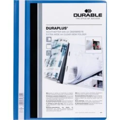 Durable 2579-06 Duraplus PVC Angebotsmappe Blau