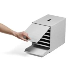 Durable Schubladenbox 1712001050, Idealbox Plus, A4, Kunststoff, 7 Fächer, Offen, Grau -Durable 19ddc3764fa1f5053a0bcc3466f2499bc4a7a3f7 schubladenbox durable 1712001050 idealbox plus