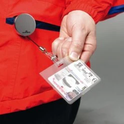 Durable Ausweishalter 8225-23 Chrome, Metall, Jojo Mit Clip, Silber, 10 Stück -Durable 1b6bb0b07c9348d52d3c0d1759ce463fce2380a4 ausweishalter durable 8225 23 chrome metall