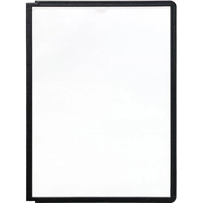 Durable 5606-01 Sherpa Panel A4 Sichttafel Schwarz 2 Durable 5606-01 Sherpa Panel A4 Sichttafel Schwarz – Bild 2