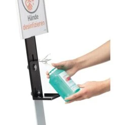 Durable Infoständer 5892-23 Info Sign Stand, A4, 146,4 Cm Höhe, Einschubrahmen, Mit Ablage -Durable 2a7b03c22b8fbc7e2db8a23101f81d29180ee943 infostaender durable 5892 23 info sign stand a4