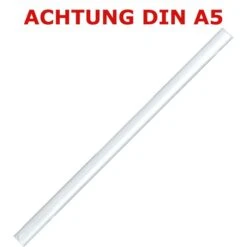 Durable 2910-19 Klemmschiene A5 Transparent