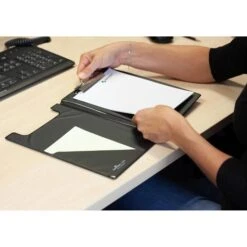Durable Klemmbrettmappe 235901, A5, Kunststoffbezug, Schwarz -Durable 38a1300cdafcb52253c264bb4fe93dcfbcf6bc19 klemmbrettmappe durable 235901 a5