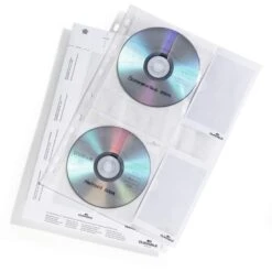 Durable 5222 CD Hüllen A4 PP Für Je 4 CD 5 Stück -Durable 420c711d95291c049d31ff30cdaff8f27ed78491 cd dvd huellen durable 5222 aus pp