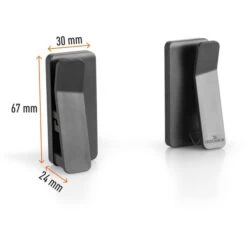 Durable Tablet-Halterung 893958 VISIOCLIP, Wand, Wandhalterung, Aluminium, Silber, Universal -Durable 5337b97b1b9cfc407c53f034af0683cdf3f68a01 tablet halterung durable 893958 visioclip wand