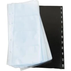 Durable Visitenkartenbuch 2461-58 Visifix Pro, A5, A-Z, Kunststoff, Anthrazit, 4-Ring, Für 200 Karten -Durable 592414b2740b8e6ecfff9e6890fbc789e7d7edcf visitenkartenbuch durable 2461 58 visifix pro a5