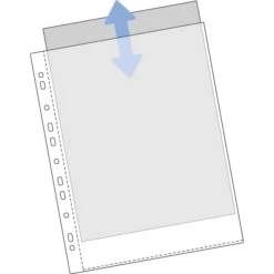 Durable Prospekthüllen 2651-19, A5, Glasklar, 0,06 Mm, Oben Offen, 25 Stück -Durable 5a281bc0f61e9532e882ec5c2199d65e7b265fed prospekthuellen durable 2651 19 a5