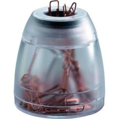 Durable Büroklammerspender 1709051400, Trend, Magnetisch, Mit 100 Klammern, Transluzent