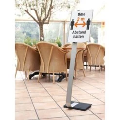 Durable Infoständer 4813-23 Info Sign Stand, A3, Bis 125 Cm Höhenverstellbar, Einschubrahmen -Durable 7374d21321a80db5de53650f48ff127504ddf257 infostaender durable 4813 23 info sign stand a3