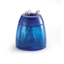 Durable Büroklammerspender 1709051540, Trend, Magnetisch, Mit 100 Klammern, Blau Transluzent