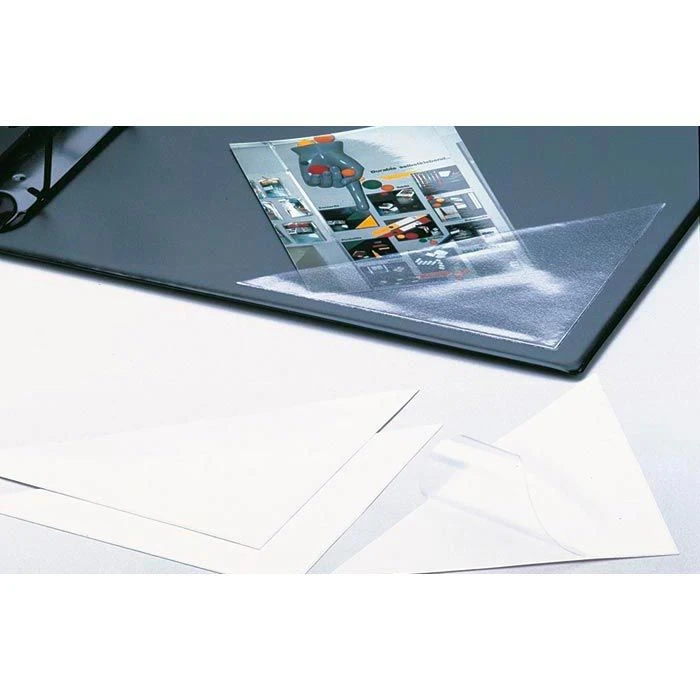 Durable Dreiecktaschen Cornerfix 8281, 75 X 75 Mm, Selbstklebend, Aus PP-Folie, 100 Stück – Bild 4