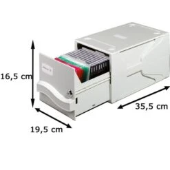 Durable 5256 Multimedia Box Lichtgrau CD DVD -Durable 77b18a5bface0248d158ede13824d14b42670aaf cd dvd box durable 5256 multimedia box i