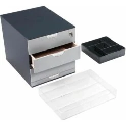 Durable Kaffeestation 338558, Coffee Point Box, Kunststoff, 28 X 29,2 X 35,6 Cm, Anthrazit -Durable 78d60439a5a010b0f41adaa8986013fb49350f7a kaffeestation durable 338558 coffee point box