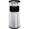 Durable 333023 Metall Silber 17l Aschenbecher
