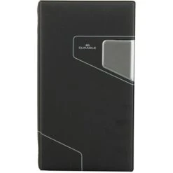 Durable Visitenkartenbuch 2461-58 Visifix Pro, A5, A-Z, Kunststoff, Anthrazit, 4-Ring, Für 200 Karten -Durable 8a876a64518042753c0321d5cecfe14fb3e2b1e2 visitenkartenbuch durable 2461 58 visifix pro a5