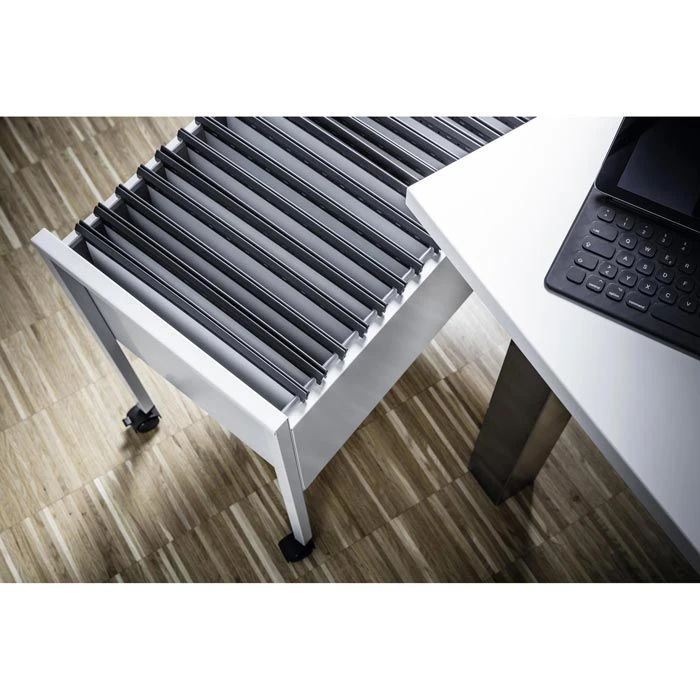 Durable Hängeregistraturwagen 3095-10 Economy, Für 80 Mappen A4, Lichtgrau 4 Durable Hängeregistraturwagen 3095-10 Economy, Für 80 Mappen A4, Lichtgrau – Bild 4