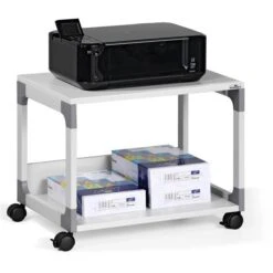 Durable 41 Durable System Multi Trolley 48 3710-10 Bürowagen, 60 X 48 X 43cm, Lichtgrau
