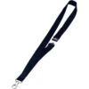 Durable Ausweishalter 8137-01, Kunststoff, Textilband Mit Karabiner, Schwarz, 10 Stück