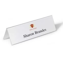Durable Tischnamensschilder 805319, 105 X 297mm, Hartfolie, 25 Stück