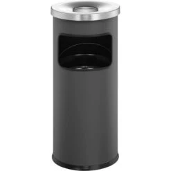 Durable 333258 Metall Anthrazit 17l Aschenbecher