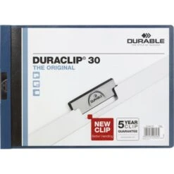 Durable Duraclip 2246 Cliphefter 30 Blatt A4 Quer