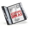 Durable Sichttafelsystem 5506-01 Vario A5 Table 10, Tischständer, Schwarz, Inkl. 10 Sichttafeln