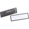 Durable Namensschilder 8133-01 Clip Card 67 X 17mm, Mit Nadel, Acryl, 25 Stück, Schwarz