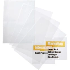 Durable 483119 Crystal Sign Einsteckschilder 148x105