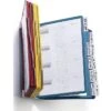 Durable Sichttafelsystem 5512-00 Vario Wall 20, A4, Wandhalter, Farbig Sortiert, Inkl. 20 Sichttafeln