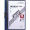 Durable Duraclip 2209-07 Cliphefter 60 Blatt Blau