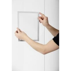 Durable Inforahmen 4841-23 Duraframe Sun, A4, Rückseite Selbsthaftend, Silber, 2 Stück -Durable e08e863840afcbea0cc8d89746c7dac9bc8a3112 inforahmen durable 4841 23 duraframe sun a4