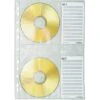 Durable 5222 CD Hüllen A4 PP Für Je 4 CD 5 Stück