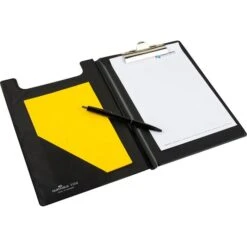 Durable Klemmbrettmappe 235901, A5, Kunststoffbezug, Schwarz -Durable e6cc1fc9c1d5d37c5777183778104adbf4fd6152 klemmbrettmappe durable 235901 a5