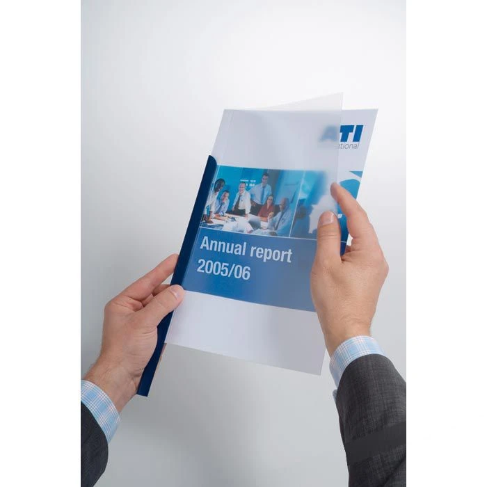 Durable 2912-19 Klemmschiene A4 Transparent 2 Durable 2912-19 Klemmschiene A4 Transparent – Bild 2