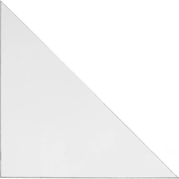 Durable Dreiecktaschen Cornerfix 8281, 75 X 75 Mm, Selbstklebend, Aus PP-Folie, 100 Stück