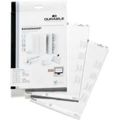 Durable 145402 BADGEMAKER Einsteckschilder 75 X 40mm
